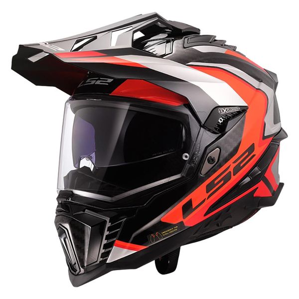 Full Face LS2 Explorer Carbon Frontier II Orange MX701 Full Face LS2 Explorer Carbon Frontier II Orange MX701