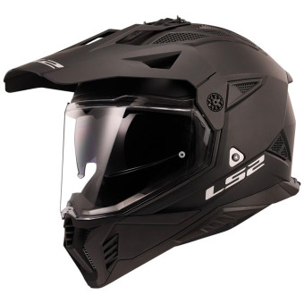 Casque Full Face LS2 Pioneer II Matt Black MX702 Casque Full Face LS2 Pioneer II Matt Black MX702