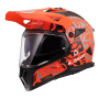 Casque Full Face LS2 Pioneer II Rangi Orange MX702