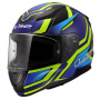 Casque Full Face LS2 Rapid II Flitz H-Vis Yellow Blue FF353