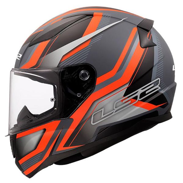 LS2 Rapid II Flitz Orange Grey FF353