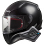 Casque Full Face LS2 Rapid II Solid Black FF353 + Kit Bluetooth BT Mini