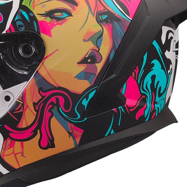 LS2 Rapid III Cyberg Purple Cyan FF820