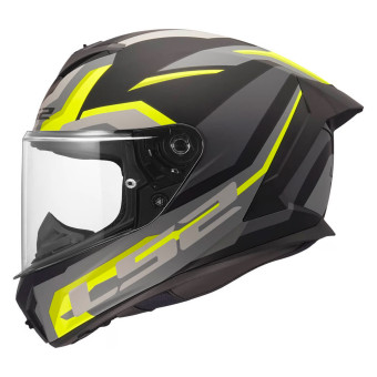 LS2 Rapid III Hyper Black H-V Yellow FF820