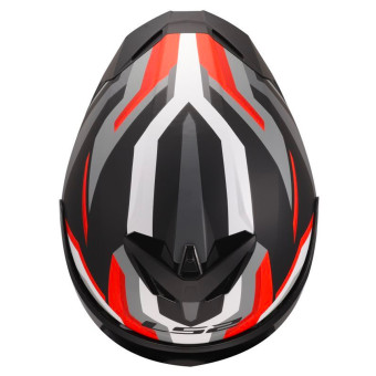 LS2 Rapid III Hyper Black Red FF820