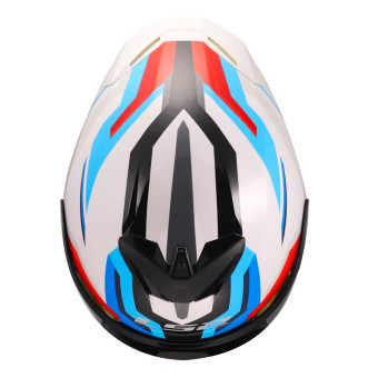 LS2 Rapid III Hyper White Blue Red FF820