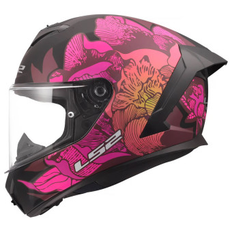 LS2 Rapid III Poppies II Black Pink FF820