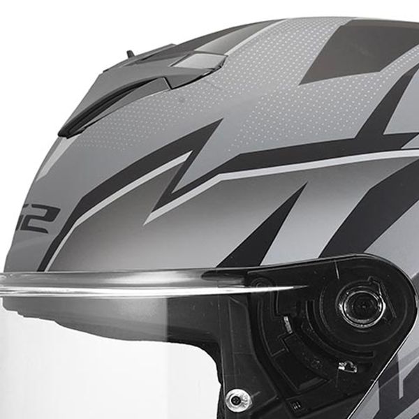 LS2 Rapid III Xtrem Black Grey FF820