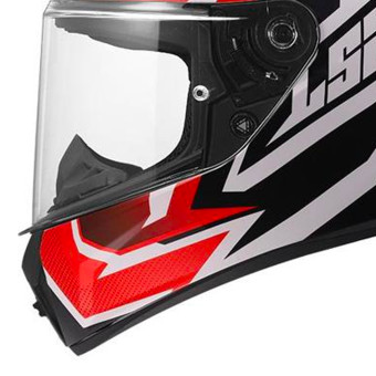 LS2 Rapid III Xtrem White Black Red FF820