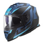Casque Full Face LS2 Storm II Racer Matt Blue FF800