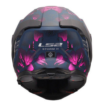 LS2 Storm III Burst Black Pink FF818