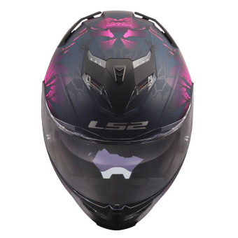 LS2 Storm III Burst Black Pink FF818