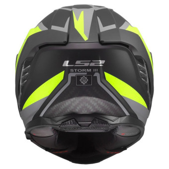 LS2 Storm III Dynamo Black H-V Yellow FF818