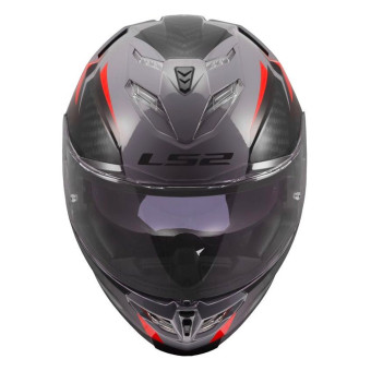 LS2 Storm III Dynamo Grey Red FF818