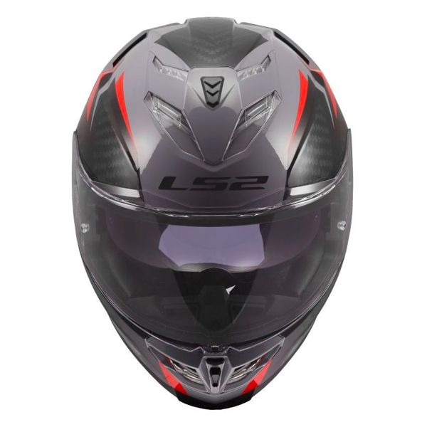 LS2 Storm III Dynamo Grey Red FF818