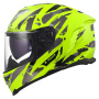 Casque Full Face LS2 Storm III Kaos H-V Yellow FF818