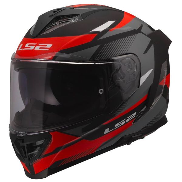 Full Face LS2 Storm III Komai Black Red FF818