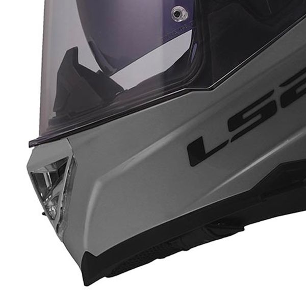 LS2 Storm III Solid Nardo Grey FF818