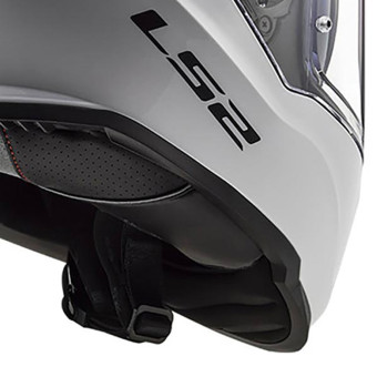 LS2 Storm III Solid White Gloss FF818