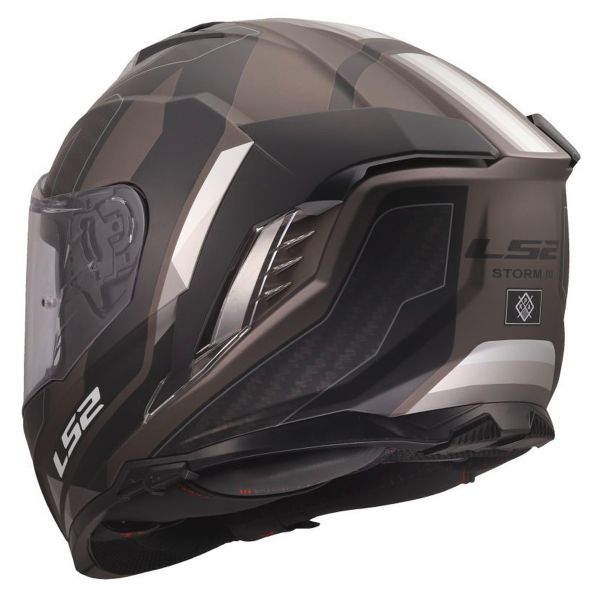 LS2 Storm III Sporty Black Grey FF818