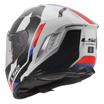 LS2 Storm III Sporty White Blue Red FF818