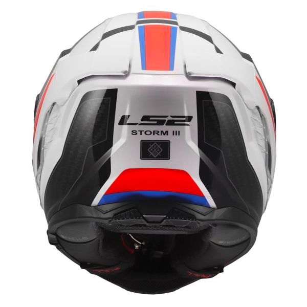 LS2 Storm III Sporty White Blue Red FF818