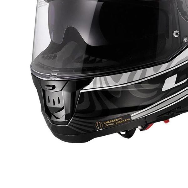 LS2 Stream II Galdam Black White FF808