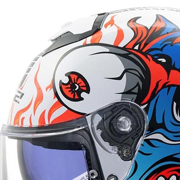 LS2 Stream II Inferno White Blue FF808