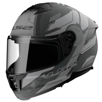 Casque Full Face LS2 Stream II Shadow Matt Titanium Grey FF808 Casque Full Face LS2 Stream II Shadow Matt Titanium Grey FF808
