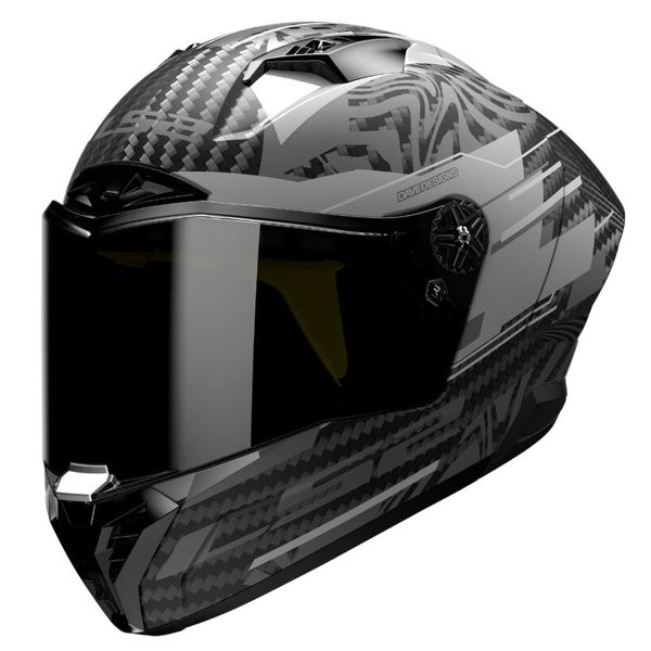 Full Face LS2 Thunder C GP Polar Matt Black FF805 Full Face LS2 Thunder C GP Polar Matt Black FF805