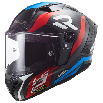 Full Face LS2 Thuner C Supra Red Blue Black FF805