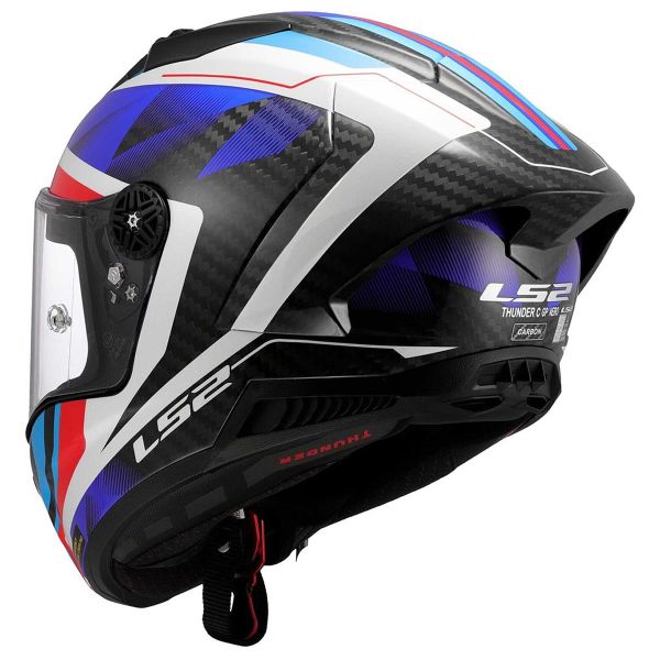 LS2 Thunder GP Aero Raute Blue Red FF805