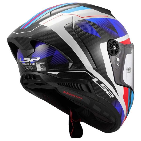 LS2 Thunder GP Aero Raute Blue Red FF805