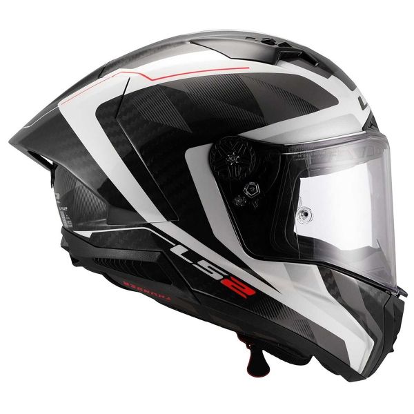 LS2 Thunder GP Aero Raute White Grey FF805