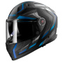 Casque Full Face LS2 Vector II Alizer Matt Black Blue FF811