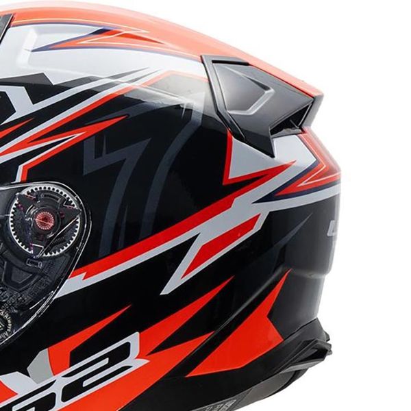 LS2 Vector II Buntri Black Red FF811