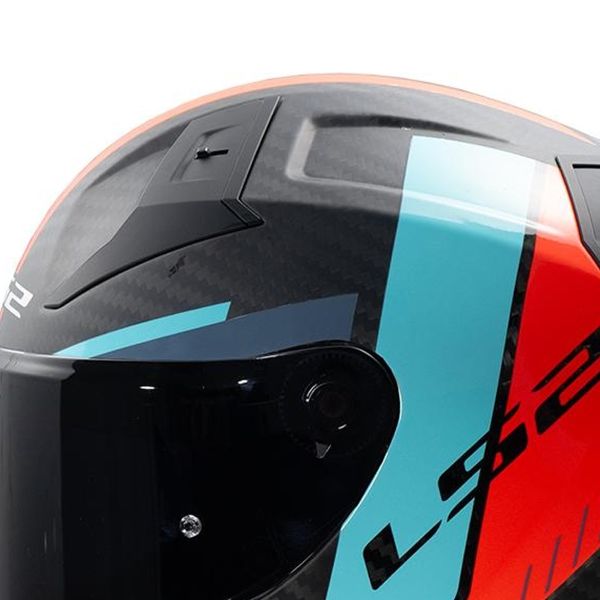 LS2 Vector II C Grid Red Cyan FF811