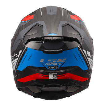 LS2 Vector II Savage White Blue Red FF811