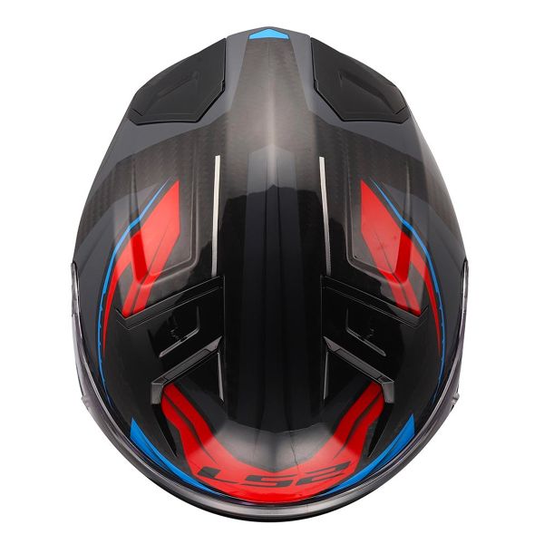 LS2 Vector II Savage White Blue Red FF811