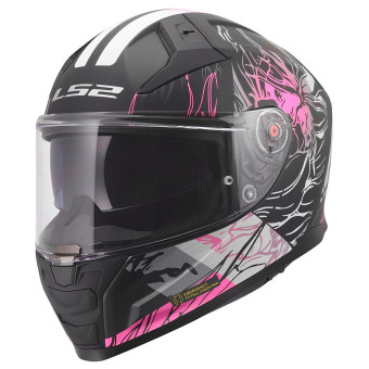 Casque Full Face LS2 Vector II Darflo Black Pink FF811 Casque Full Face LS2 Vector II Darflo Black Pink FF811
