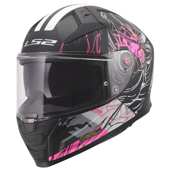 Full Face LS2 Vector II Darflo Black Pink FF811