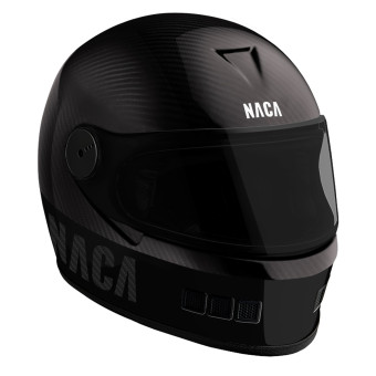 Casque Full Face Naca Le Castellet Black Carbon Casque Full Face Naca Le Castellet Black Carbon