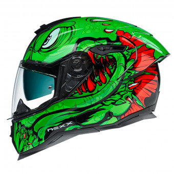 Full Face Nexx SX.100R Abisal Green Red