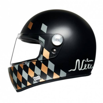 Casque Full Face Nexx X.G100 R Checkmate Black Mat Casque Full Face Nexx X.G100 R Checkmate Black Mat