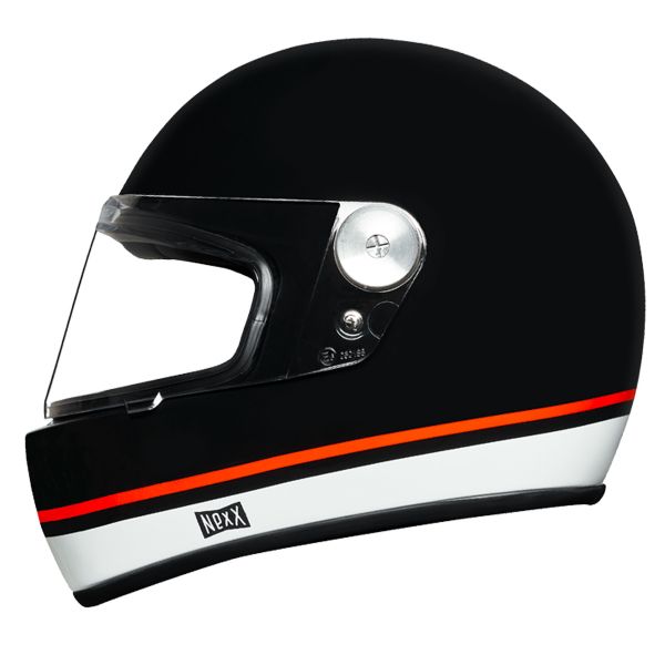 Full Face Nexx X.G100 R Rumble Black White