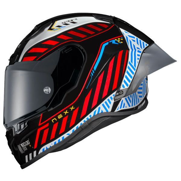 Nexx X.R3R Out Brake Black White + Kit Bluetooth BT Mini