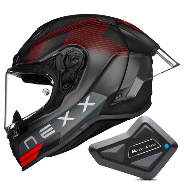 Full Face Nexx X.R3R Pro Fim Evo Carbon Black Matt + Kit Bluetooth BT Mini Full Face Nexx X.R3R Pro Fim Evo Carbon Black Matt + Kit Bluetooth BT Mini