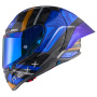 Casque Full Face Nexx X.R3R Swirl Deep Blue