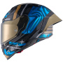 Casque Full Face Nexx X.R3R Swirl Sky Blue
