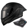 Casque Full Face Nexx X.R3R Zero Pro 2 Carbon Black Matt + Kit Bluetooth BT Mini